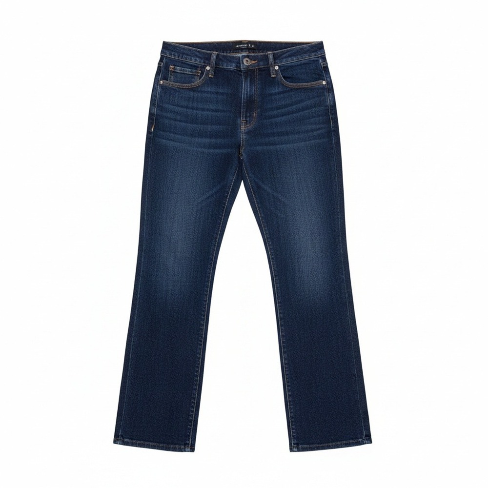 Mutual Weave Mens Jeans 34x32 Dark Wash Athletic Fit Straight Leg Blue‎ Denim